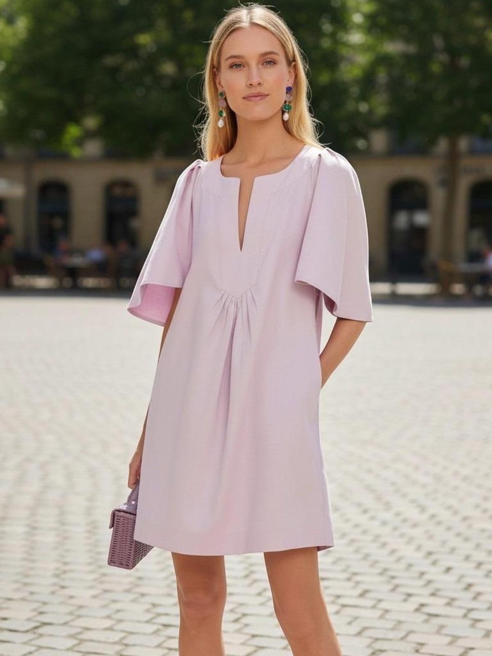 Pomander Place Tuckernuck
Finley Flutter Sleeve Womens S
Pink Pleated Dress
